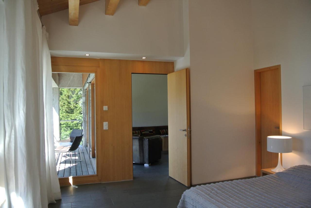 Chesa La Montanella - Ferienwohnung, Малоя Экстерьер фото