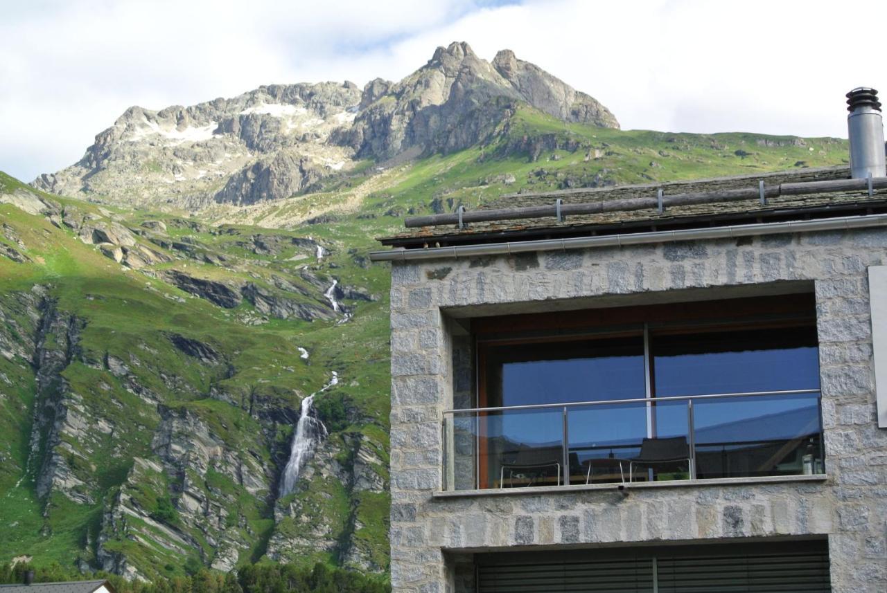 Chesa La Montanella - Ferienwohnung, Малоя Экстерьер фото
