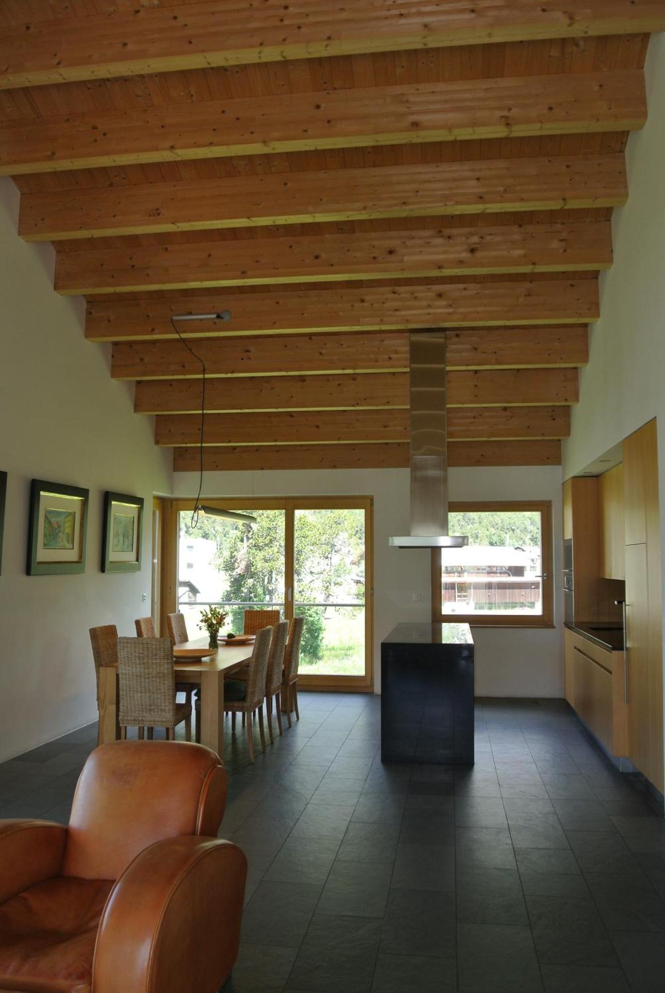 Chesa La Montanella - Ferienwohnung, Малоя Экстерьер фото